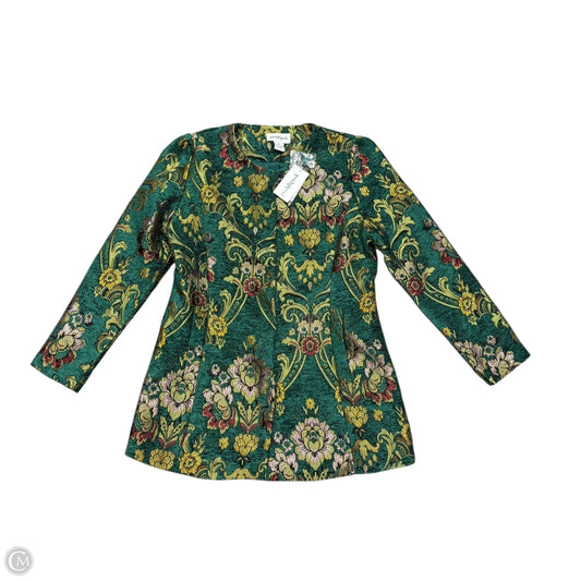 Blazer By Peck And Peck In Green, Size: M