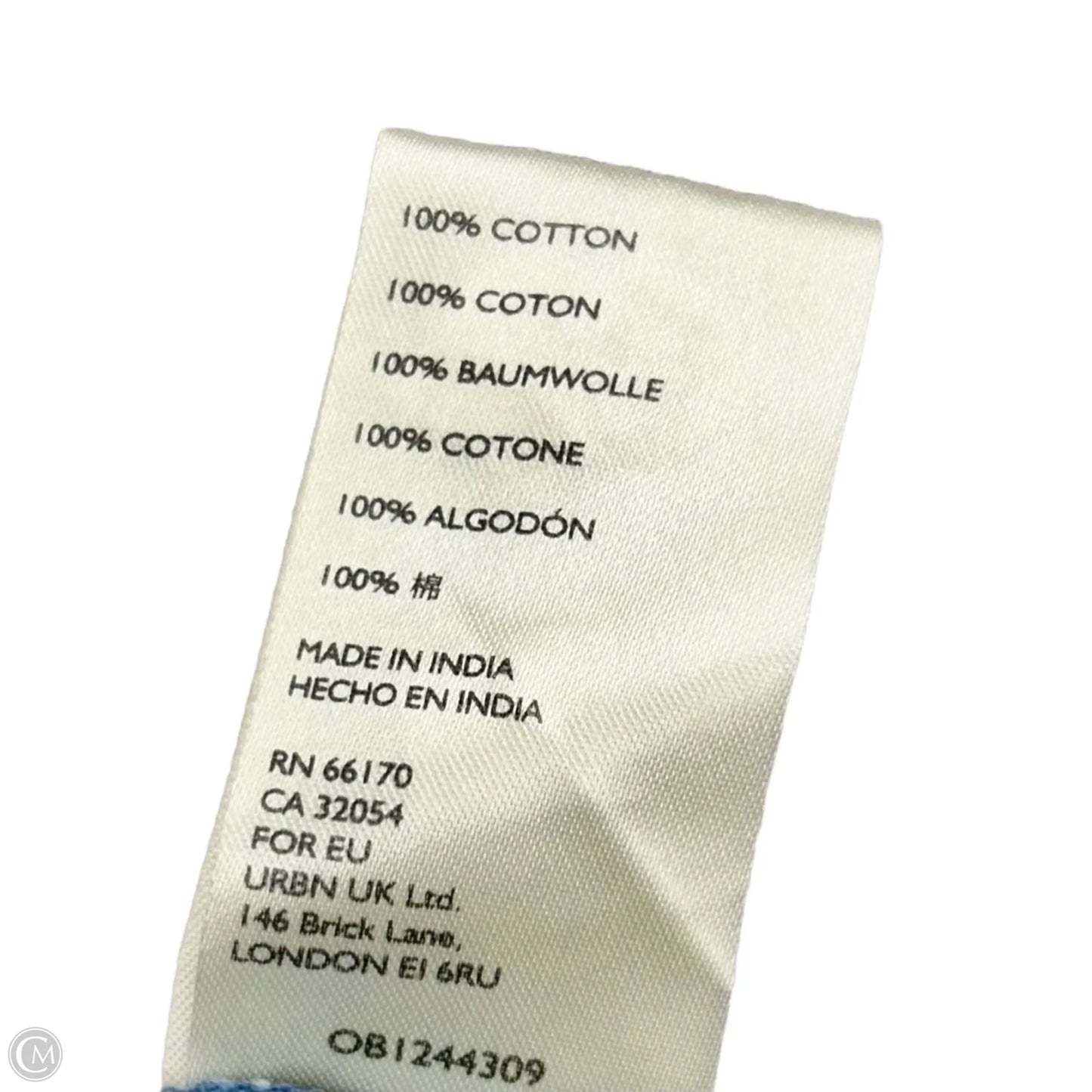 Blouse Long Sleeve By We The Free In Blue, Size: Xs