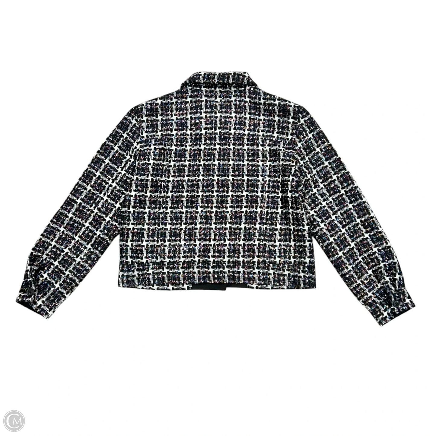 Blazer By Loft In Black & White, Size: S