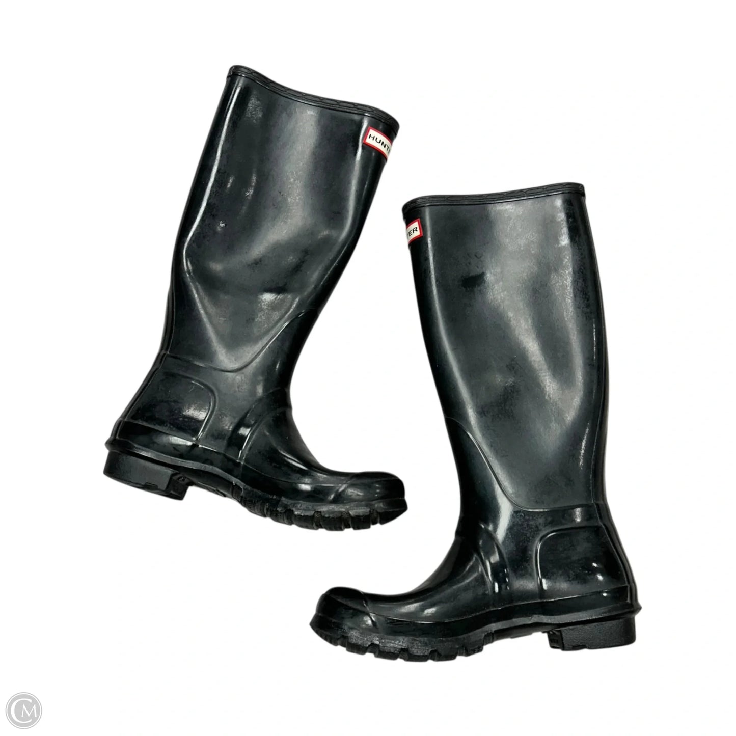 Boots Rain By Hunter In Black, Size: 7