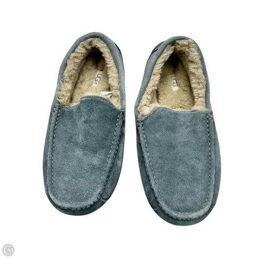 Slippers Designer By Ugg In Blue, Size: 11