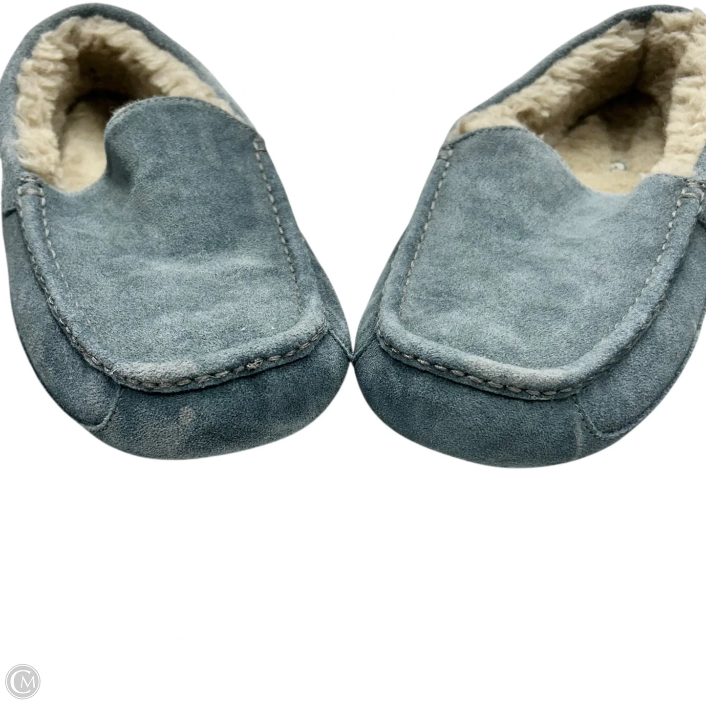 Slippers Designer By Ugg In Blue, Size: 11