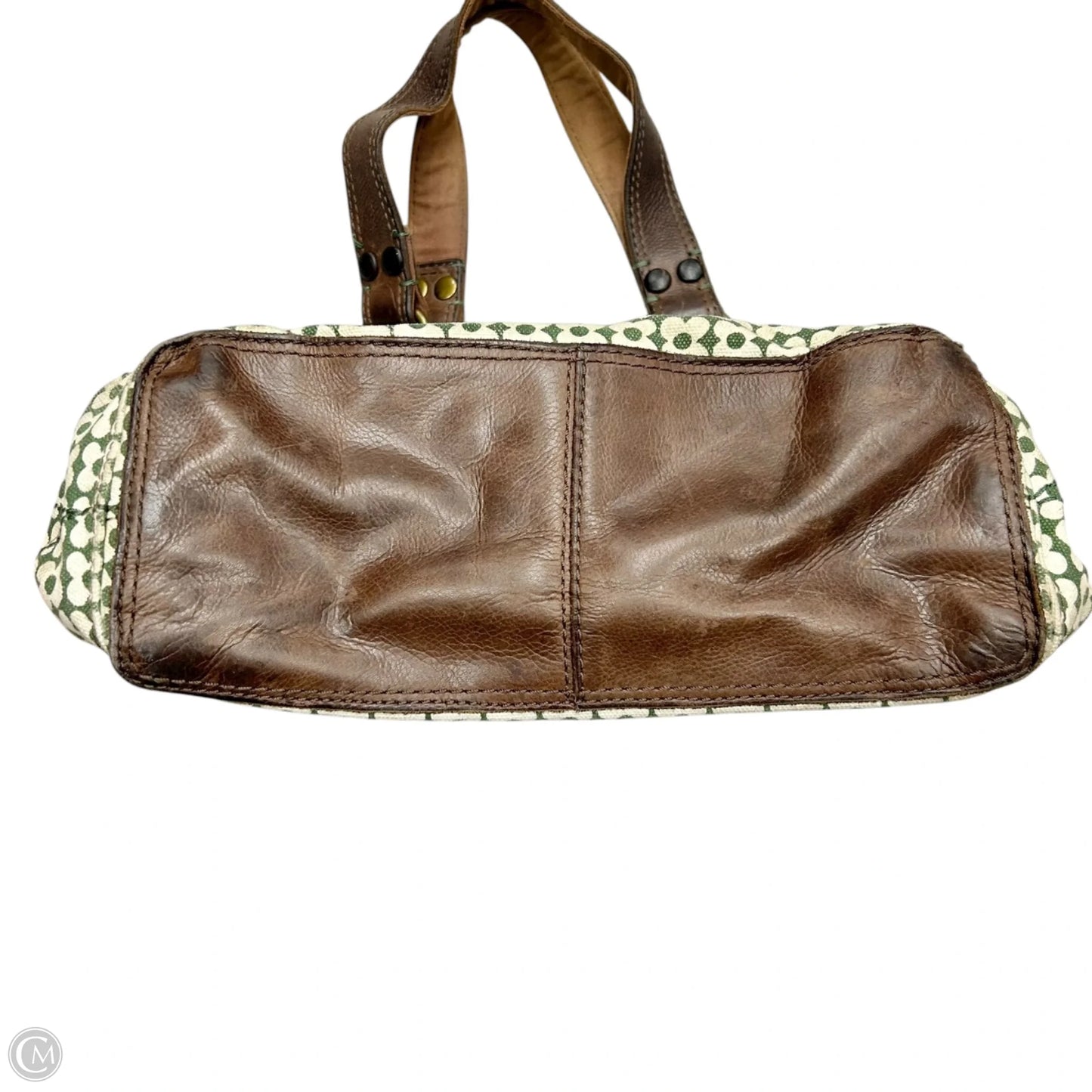 Handbag Leather By Lucky Brand, Size: Medium