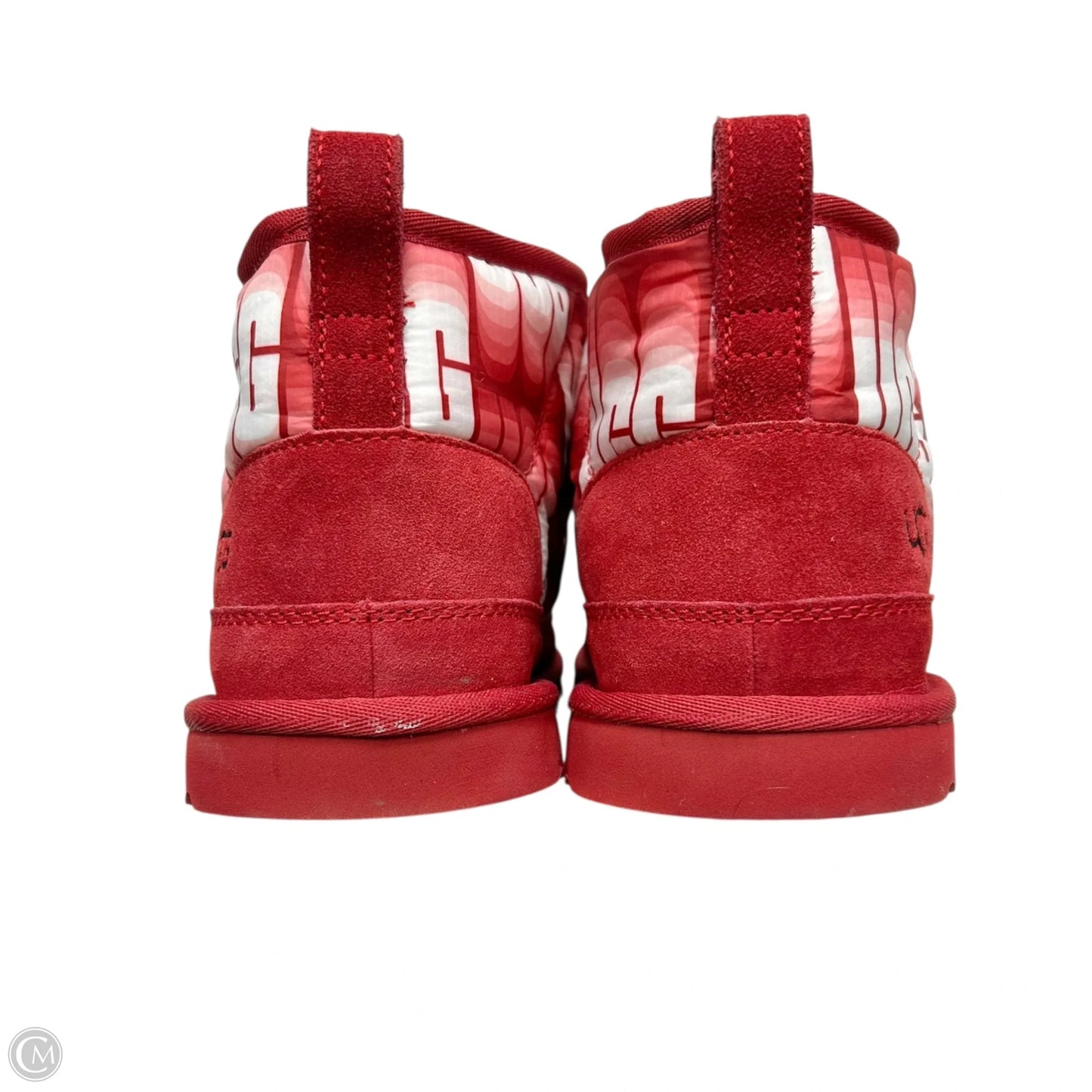 Boots Designer By Ugg In Red, Size: 11