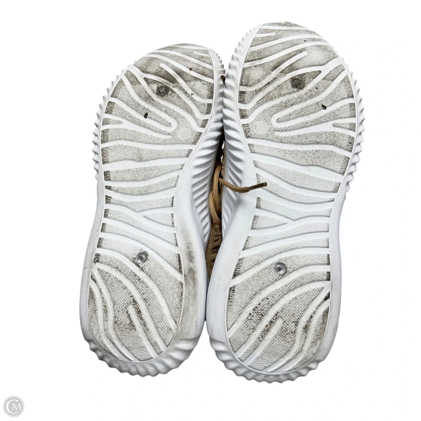 Shoes Athletic By Danskin In Tan & White, Size: 10