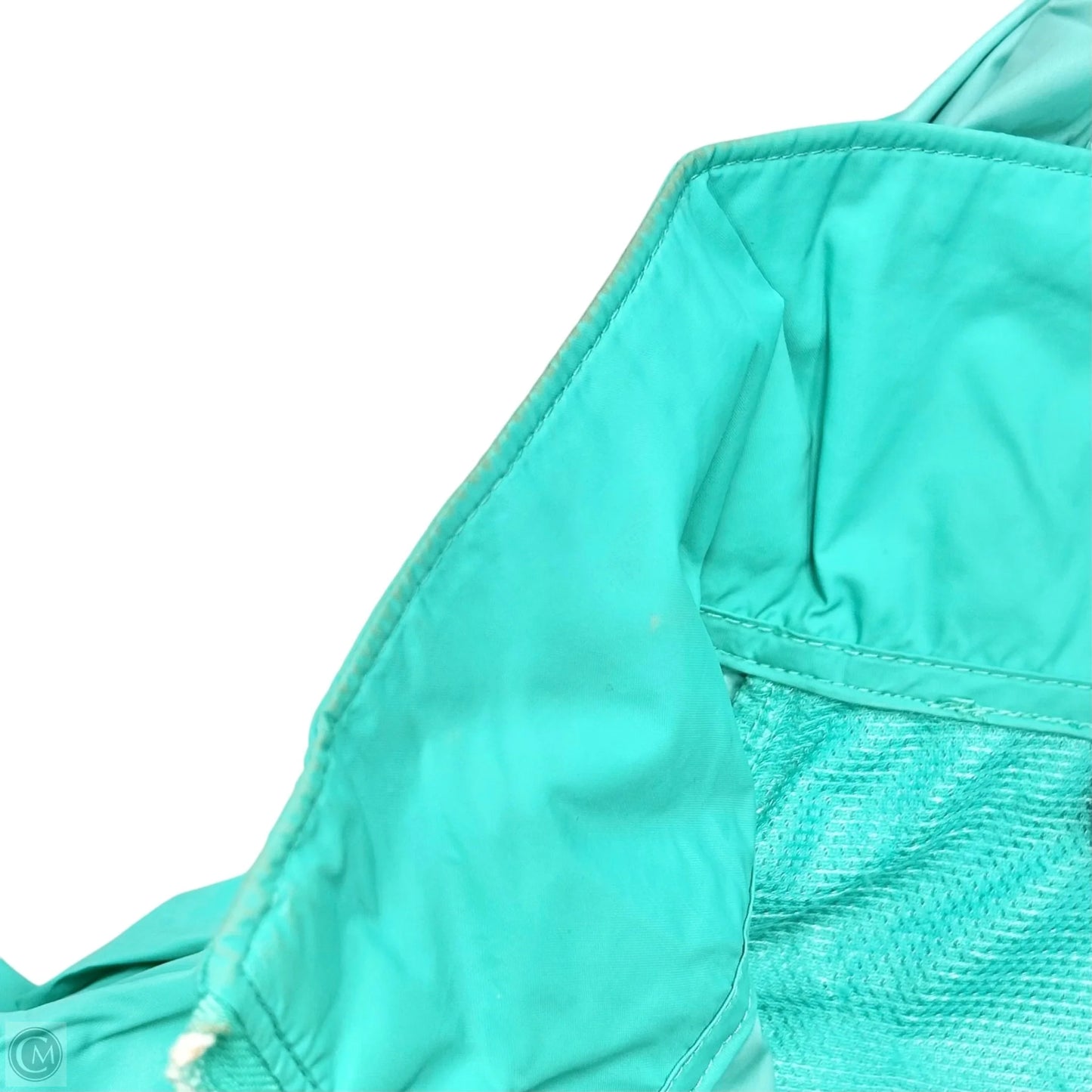 Jacket Windbreaker By Columbia In Teal, Size: L