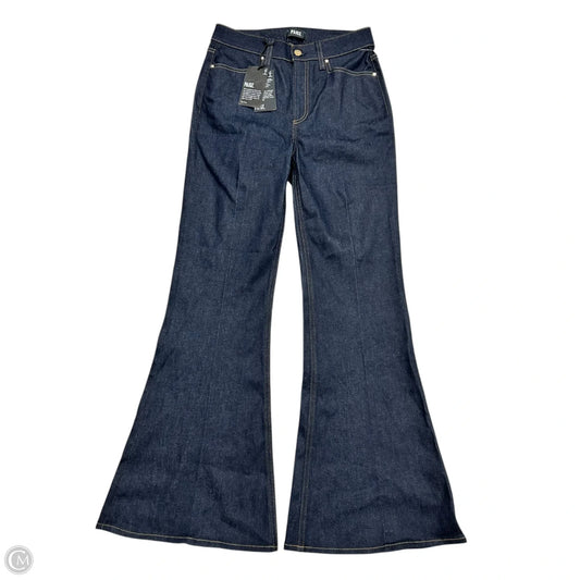 Jeans Boot Cut By Paige In Blue Denim, Size: 4