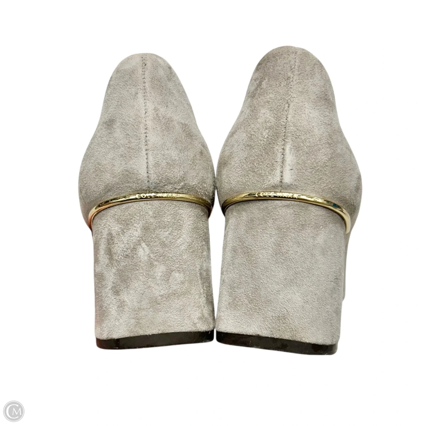 Shoes Heels Block By Cole-haan In Grey, Size: 8