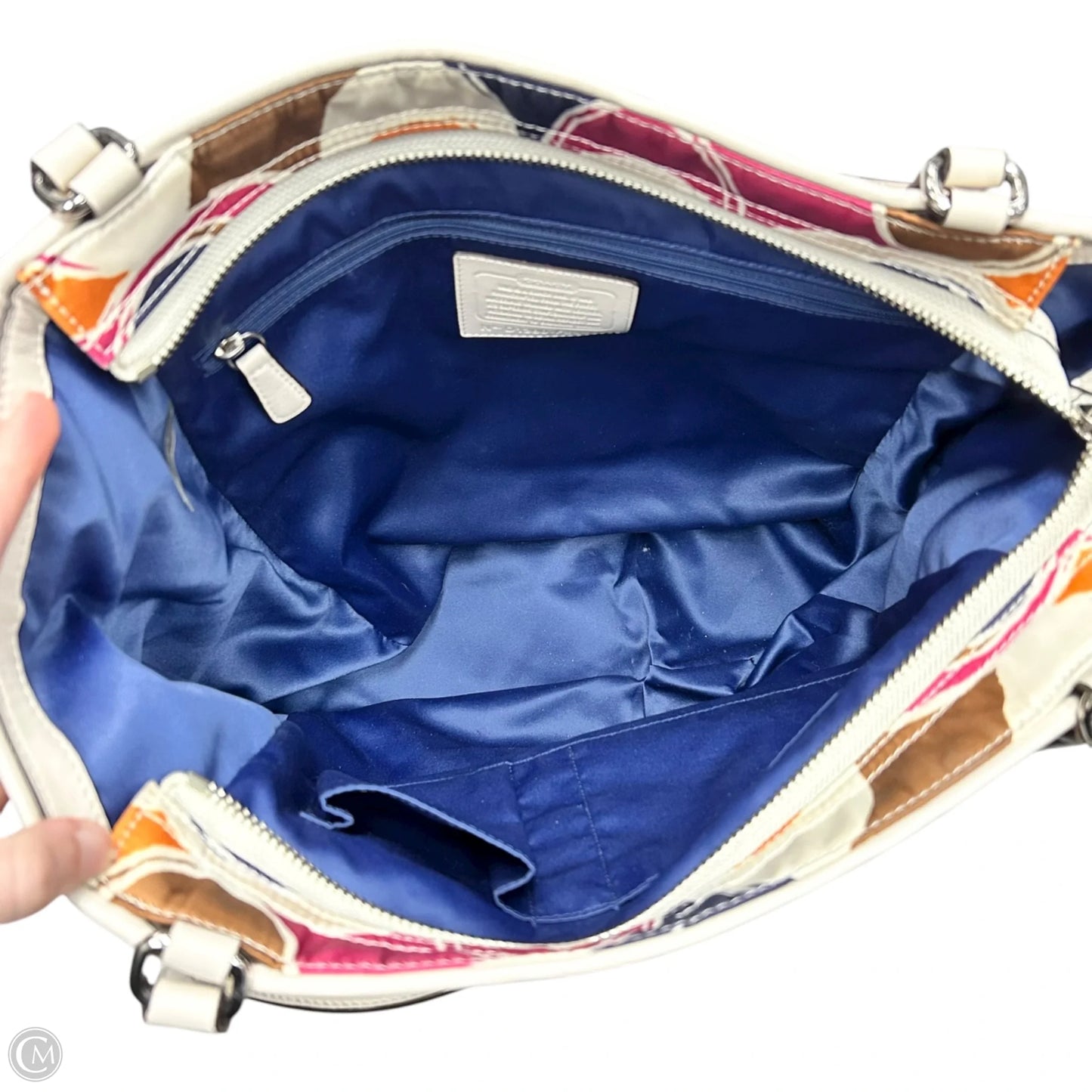 Tote Designer By Coach, Size: Large