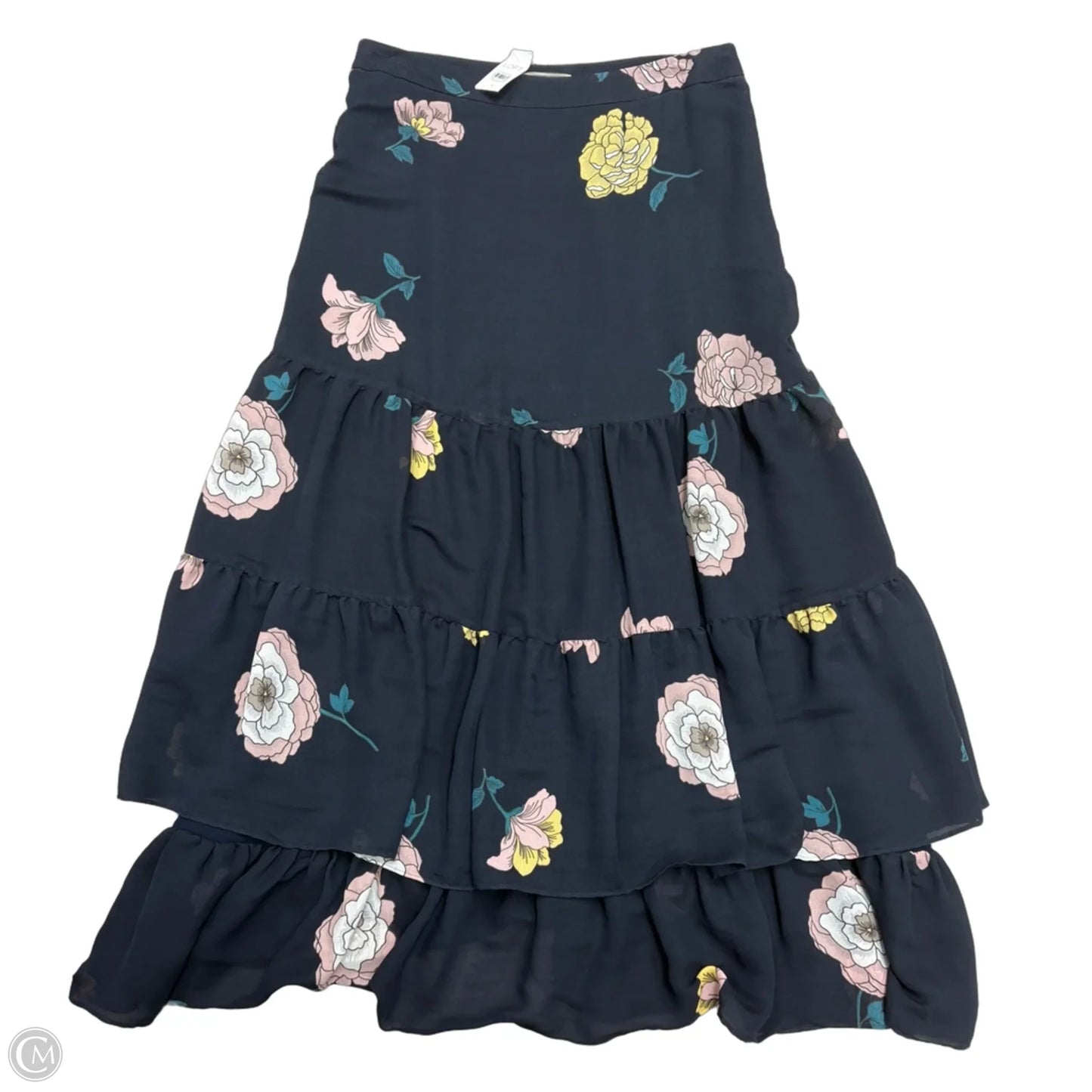 Skirt Maxi By Loft In Floral Print, Size: 4