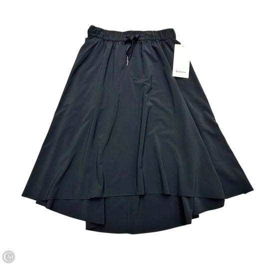 Athletic Skirt By Lululemon In Black, Size: S