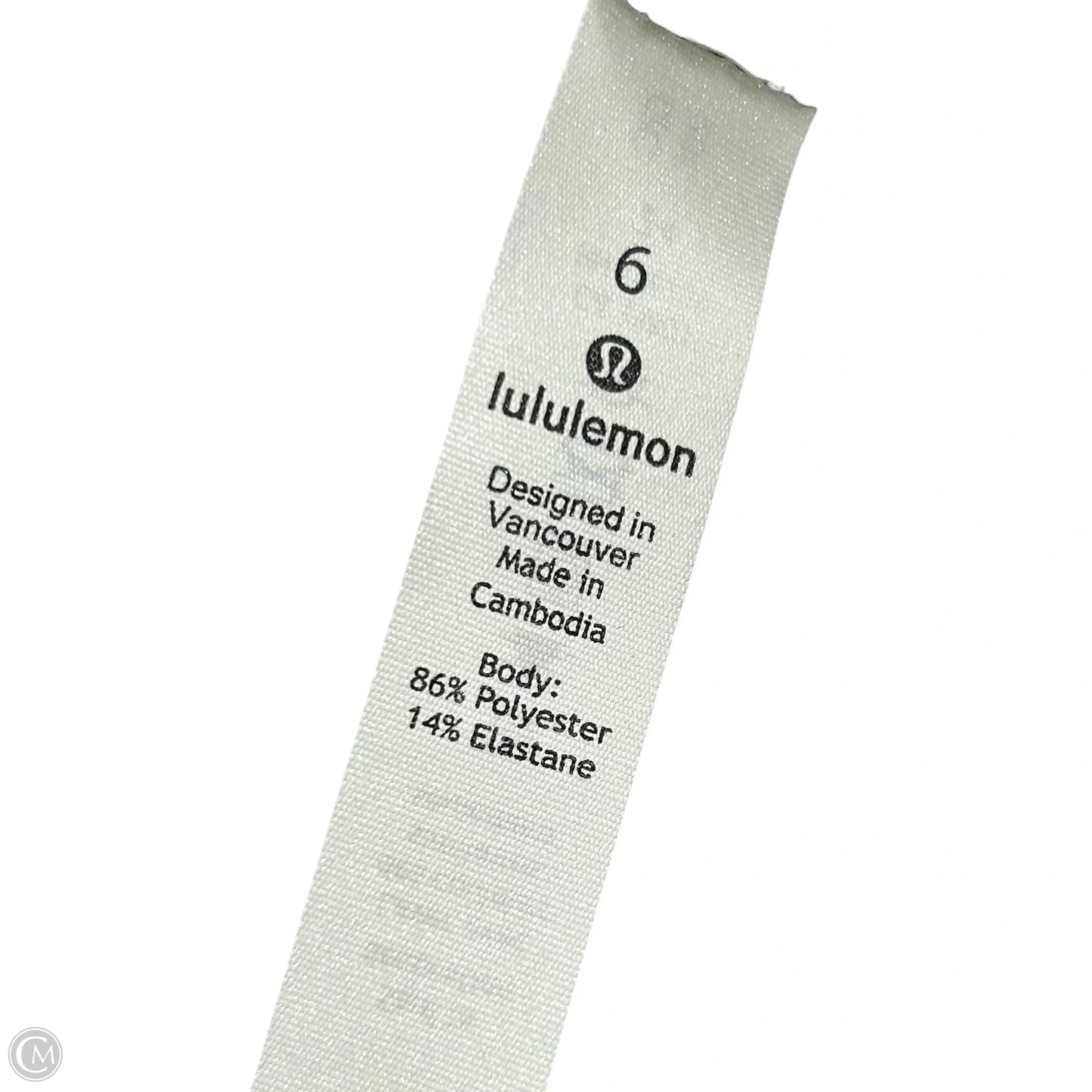 Athletic Skirt By Lululemon In Black, Size: S