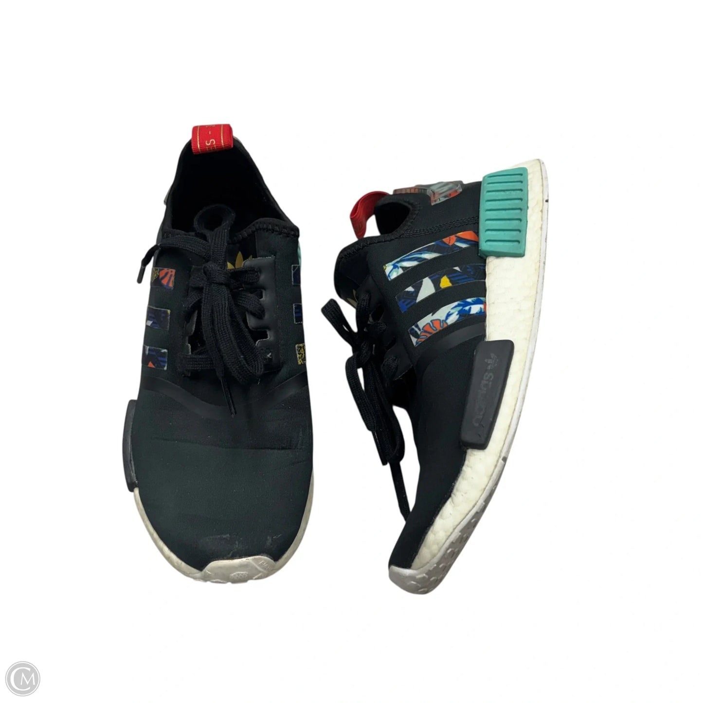 Shoes Athletic By Adidas In Black & Blue, Size: 7