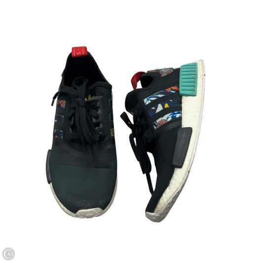 Shoes Athletic By Adidas In Black & Blue, Size: 7