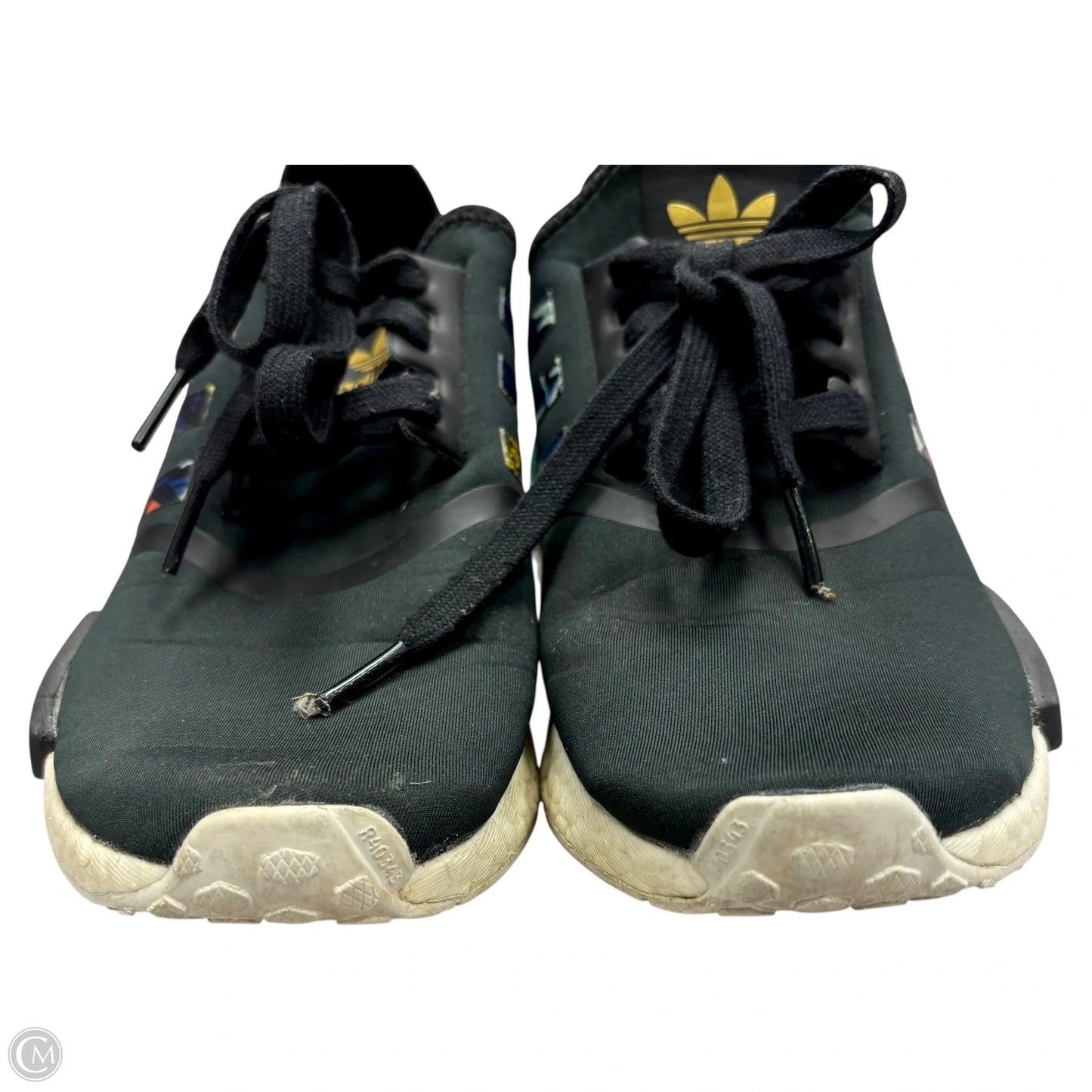 Shoes Athletic By Adidas In Black & Blue, Size: 7