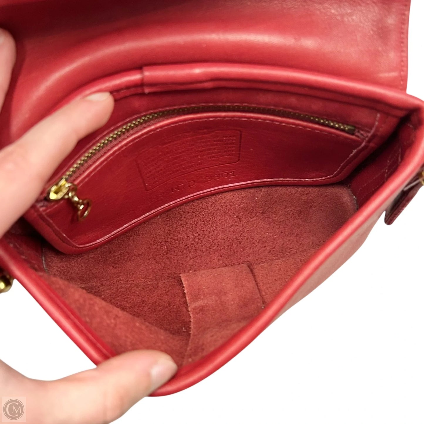 Crossbody Designer By Coach, Size: Small