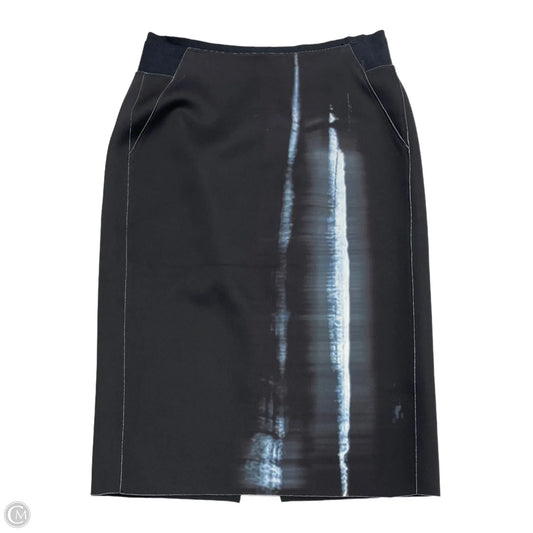 Skirt Midi By Elie Tahari In Black, Size: Xs