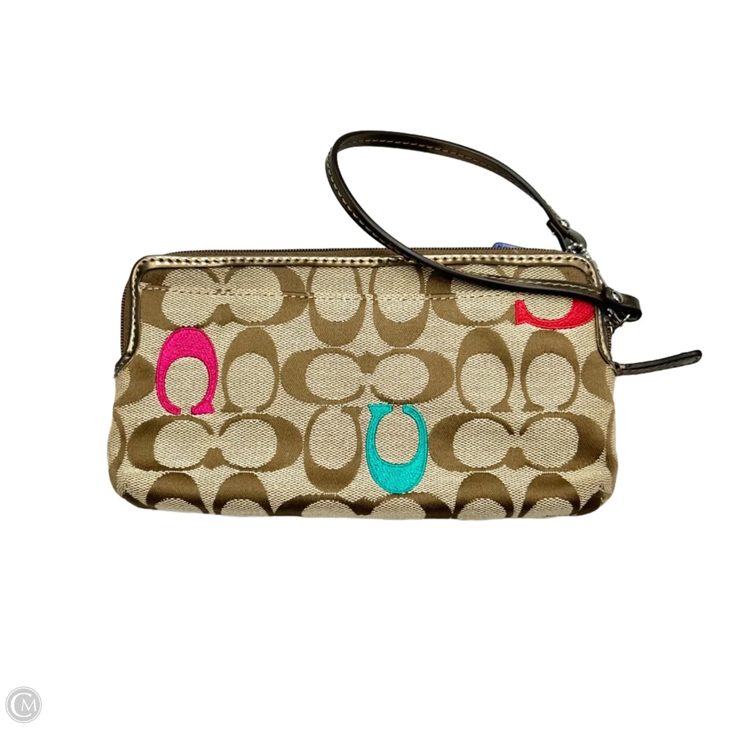 Wristlet Designer By Coach, Size: Medium