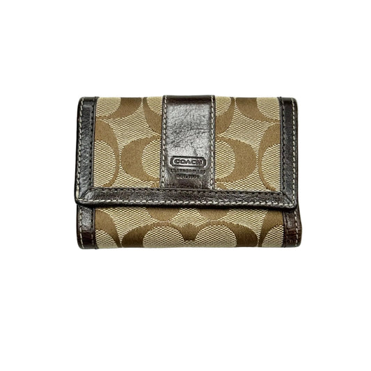 Wallet Designer By Coach, Size: Small