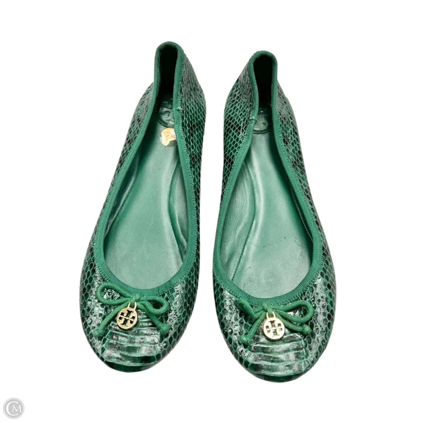 Shoes Designer By Tory Burch In Green, Size: 7.5