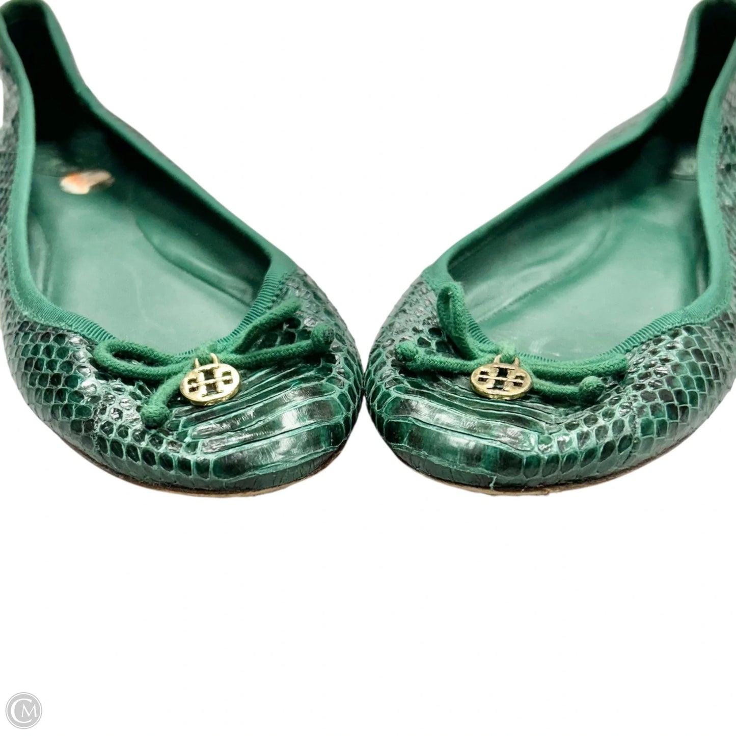 Shoes Designer By Tory Burch In Green, Size: 7.5