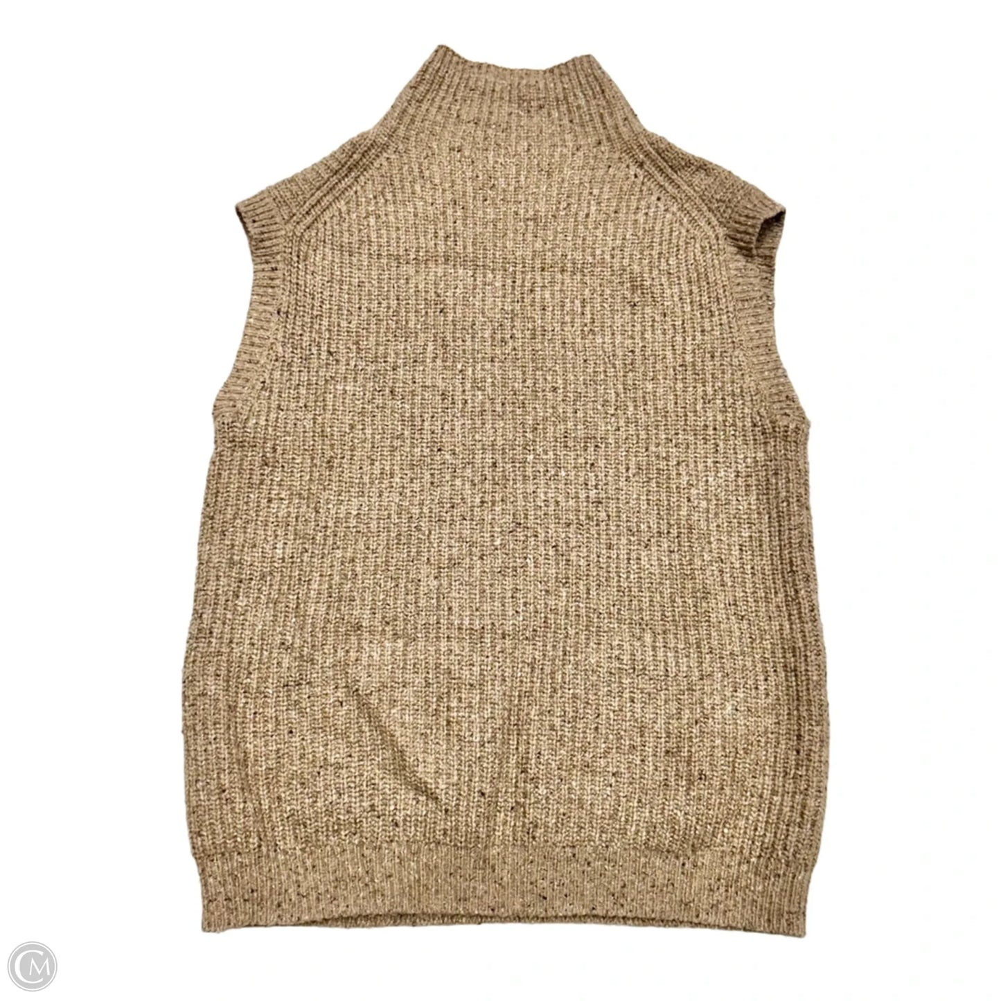 Vest Sweater By Polo Ralph Lauren In Tan, Size: Xl