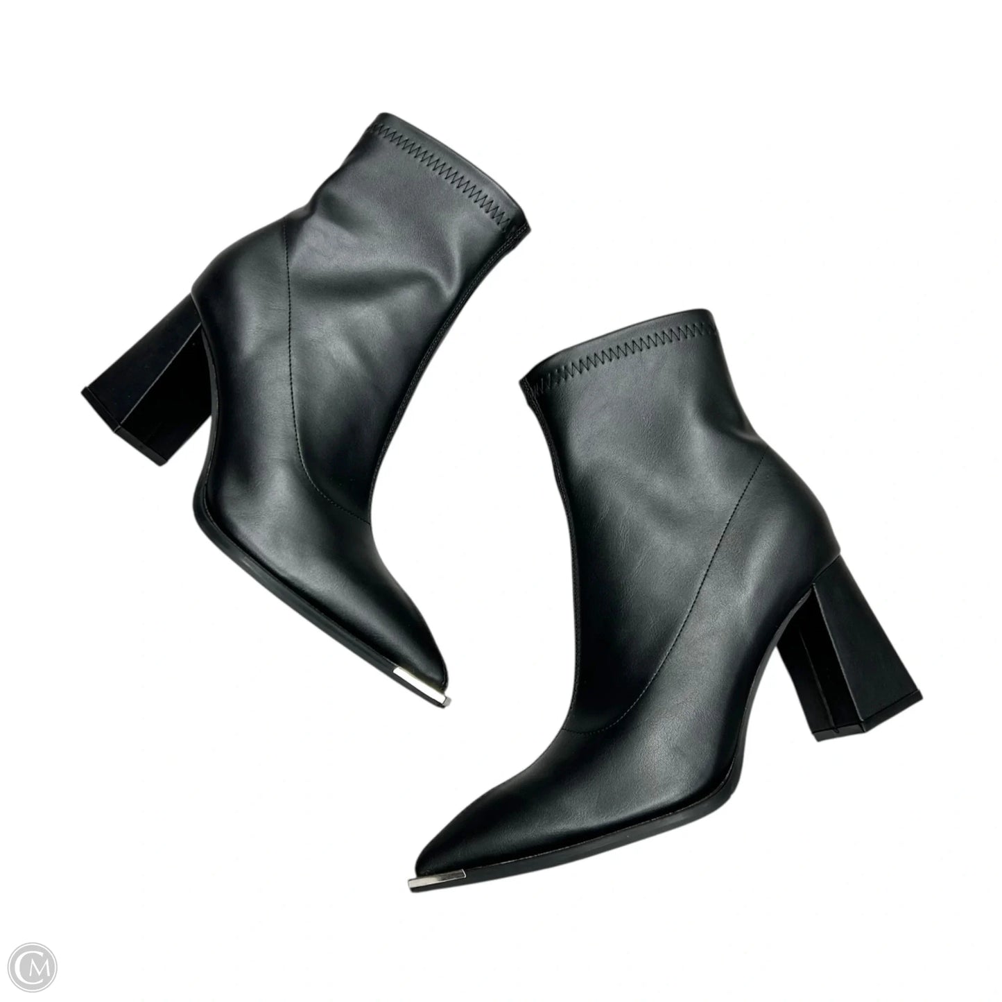 Boots Ankle Heels By Daisiq In Black, Size: 8.5