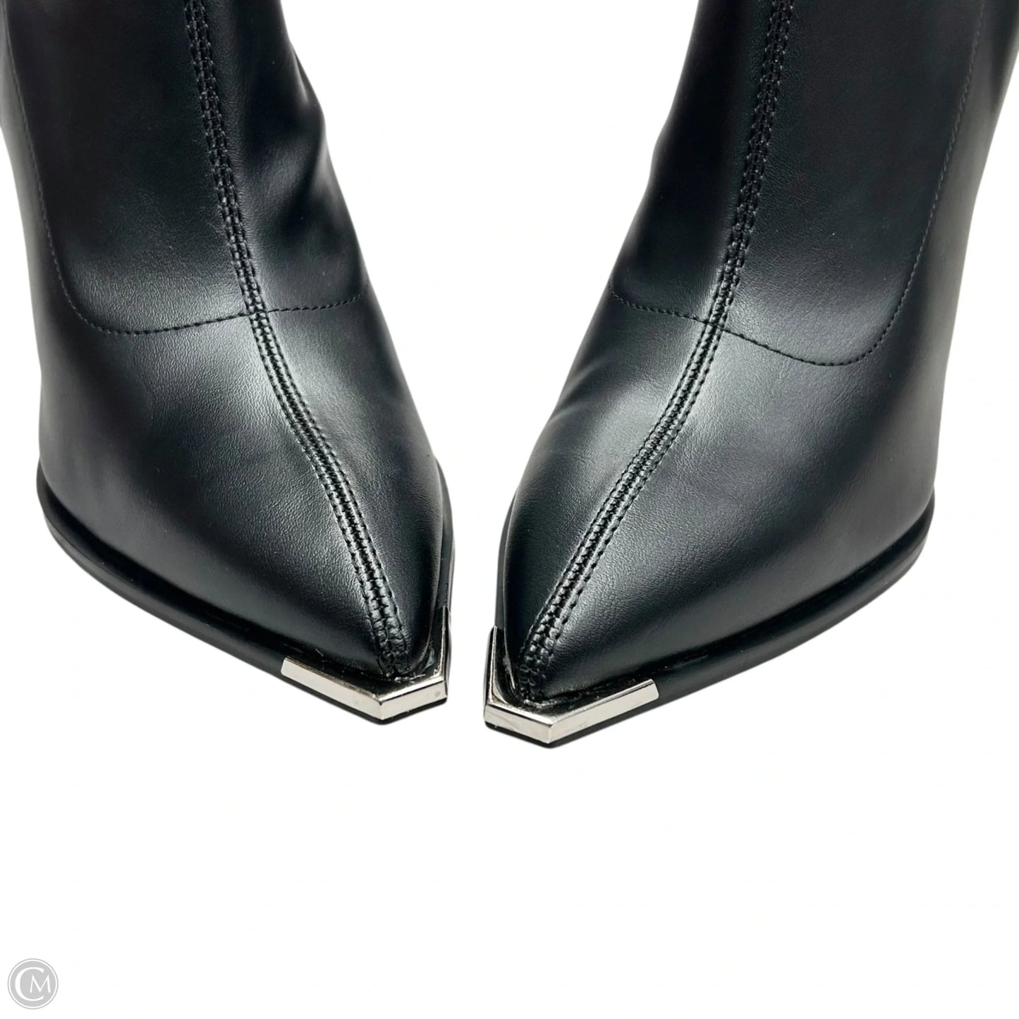 Boots Ankle Heels By Daisiq In Black, Size: 8.5