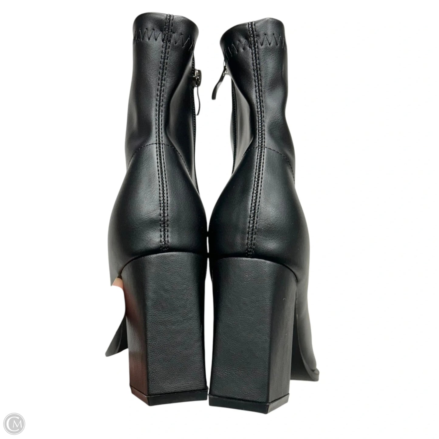 Boots Ankle Heels By Daisiq In Black, Size: 8.5