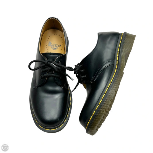 Shoes Flats By Dr Martens In Black, Size: 7