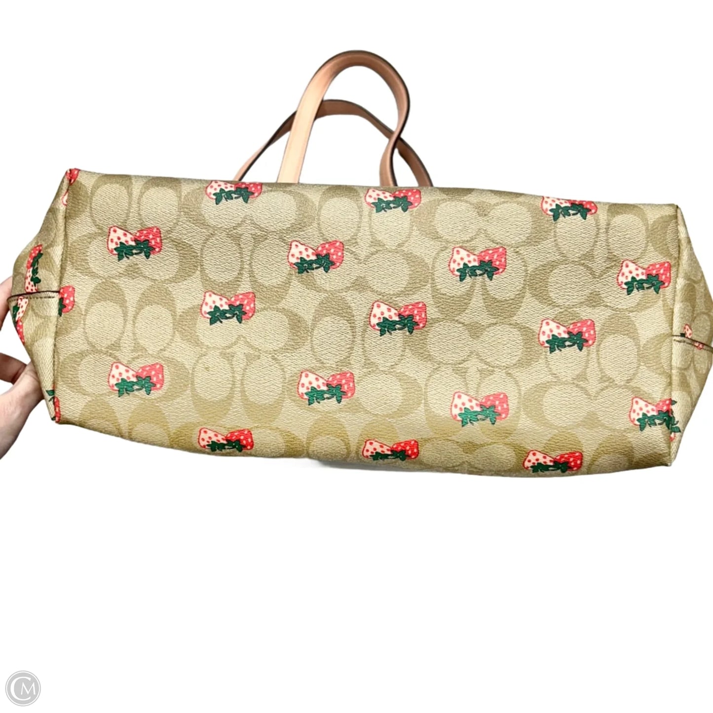 Tote Designer By Coach, Size: Large