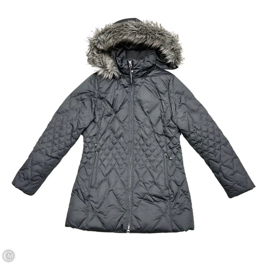 Coat Puffer & Quilted By Eddie Bauer In Grey, Size: M