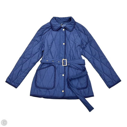 Jacket Puffer & Quilted By Bernardo In Navy, Size: S