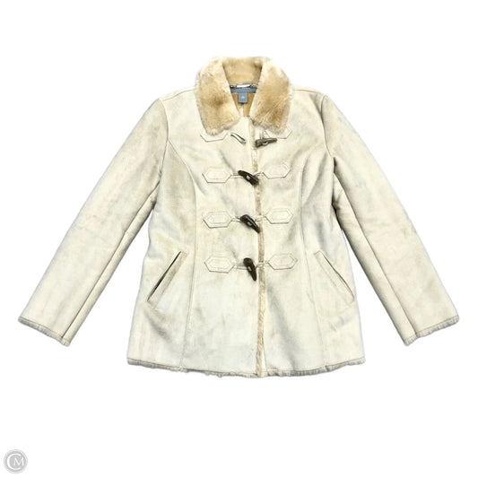 Coat Other By Ann Taylor In Cream, Size: M