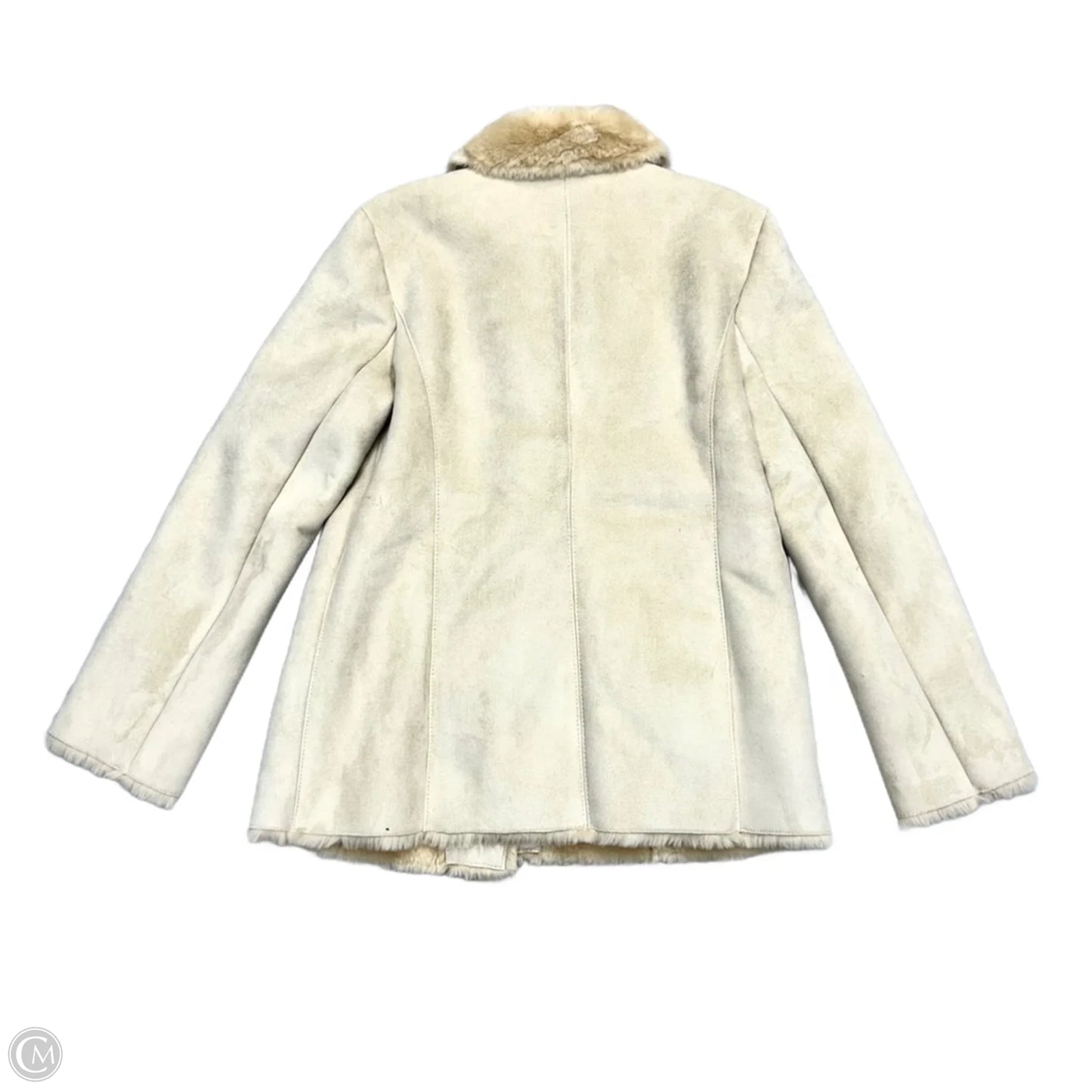 Coat Other By Ann Taylor In Cream, Size: M