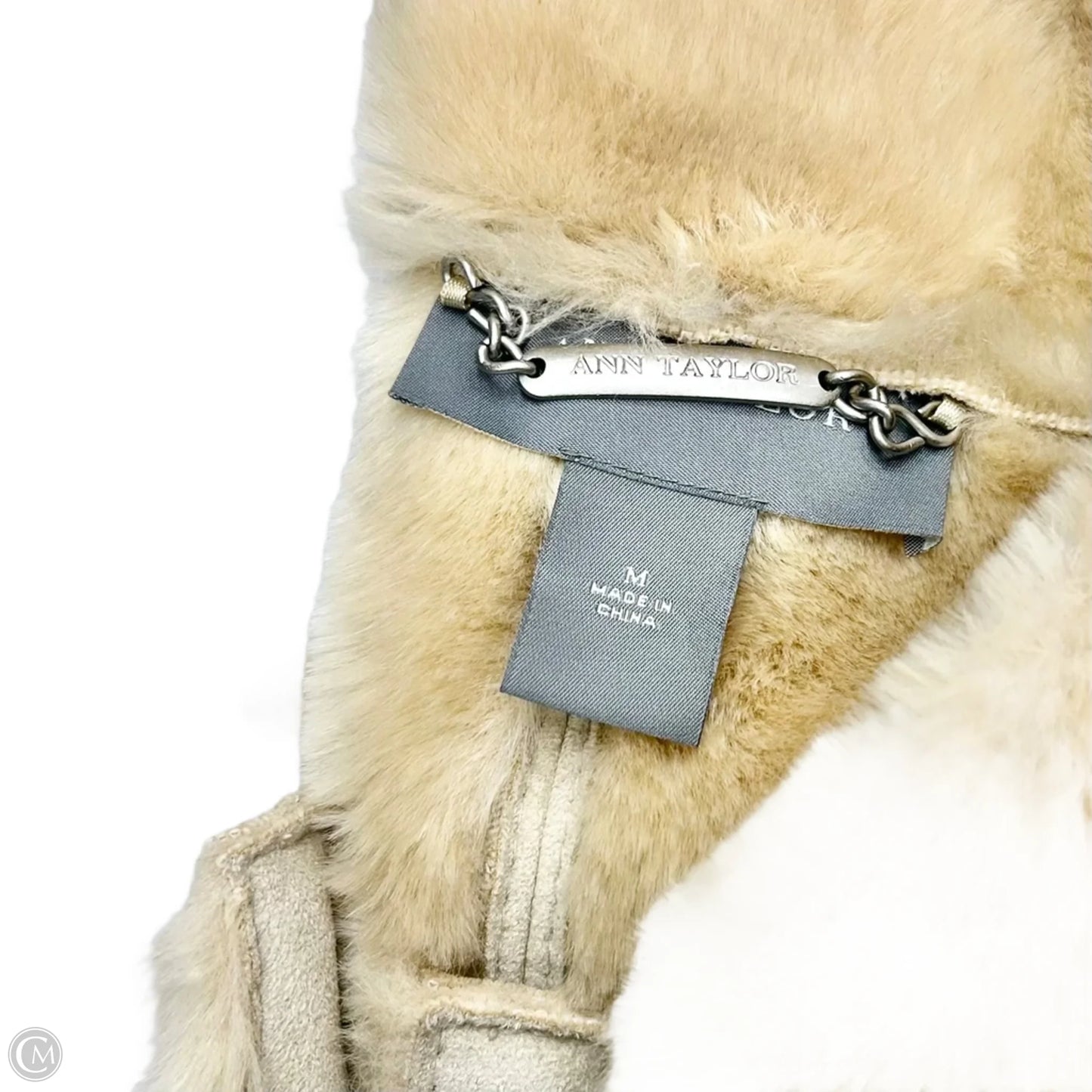 Coat Other By Ann Taylor In Cream, Size: M