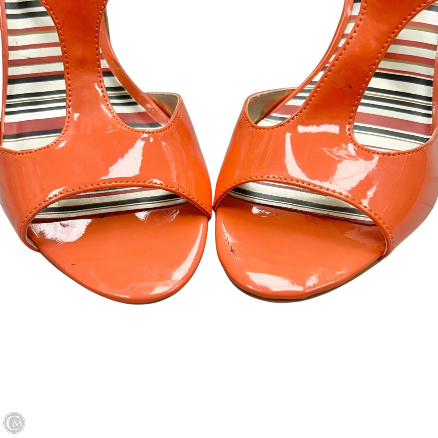 Shoes Heels Block By Anne Klein In Orange, Size: 8.5