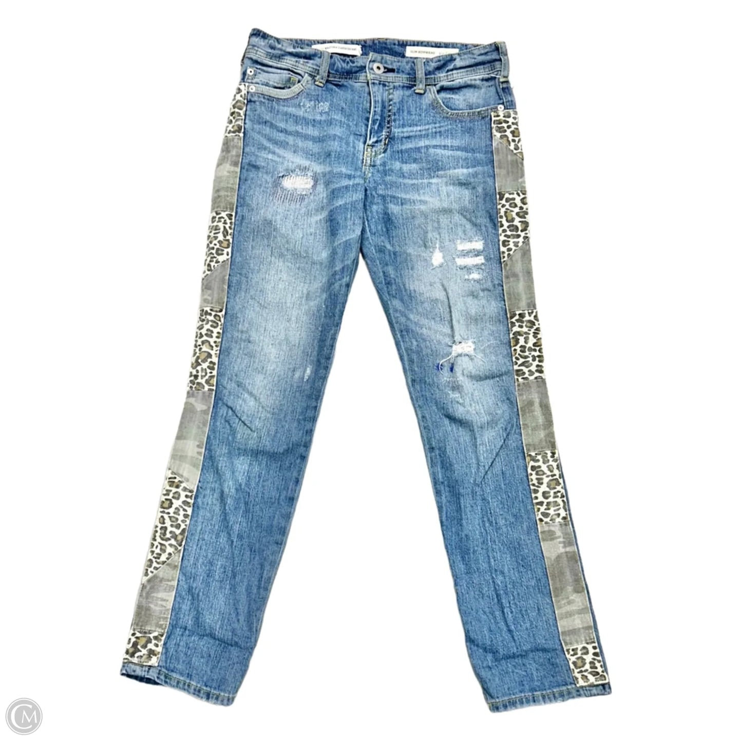 Jeans Boyfriend By Pilcro In Blue Denim, Size: 2