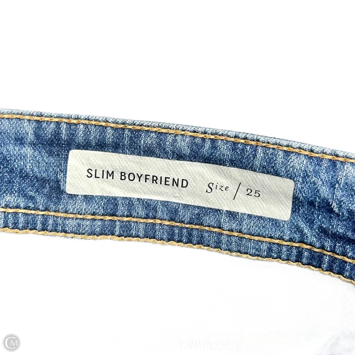 Jeans Boyfriend By Pilcro In Blue Denim, Size: 2