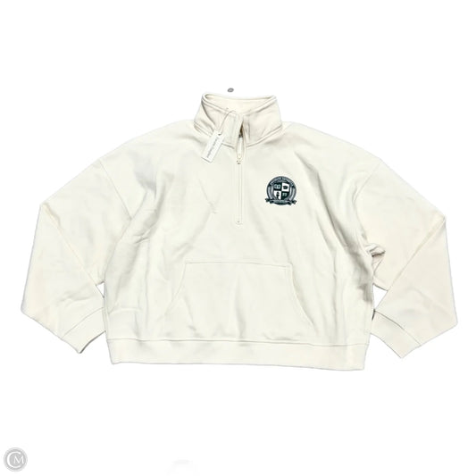 Sweatshirt Collar By Favorite Daughter In Cream, Size: L