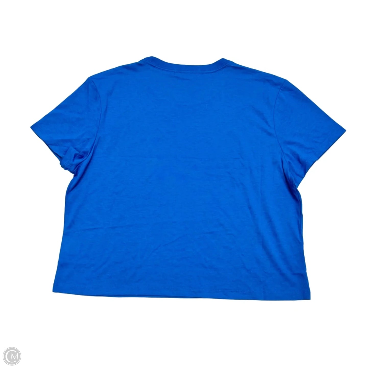 Top Short Sleeve By Favorite Daughter In Blue, Size: L