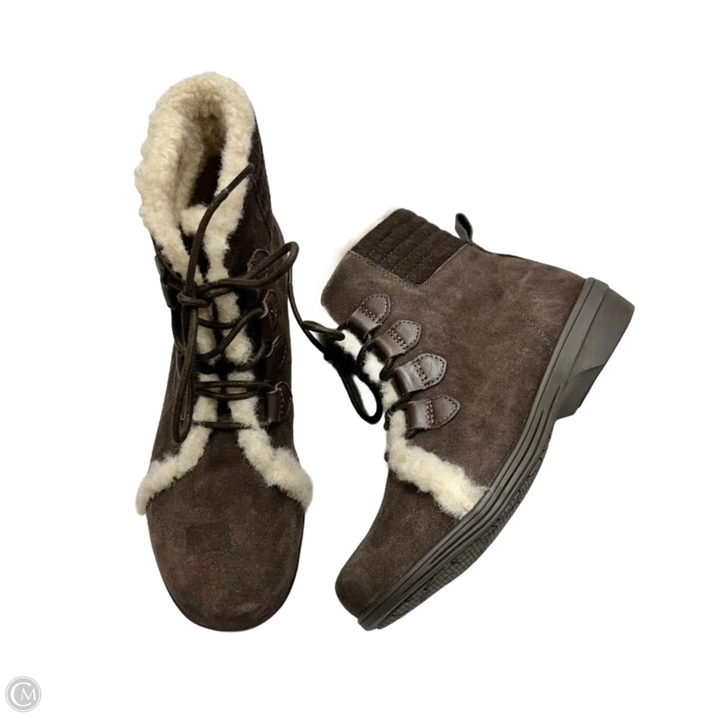 Boots Ankle Flats By Revitalign In Brown, Size: 7