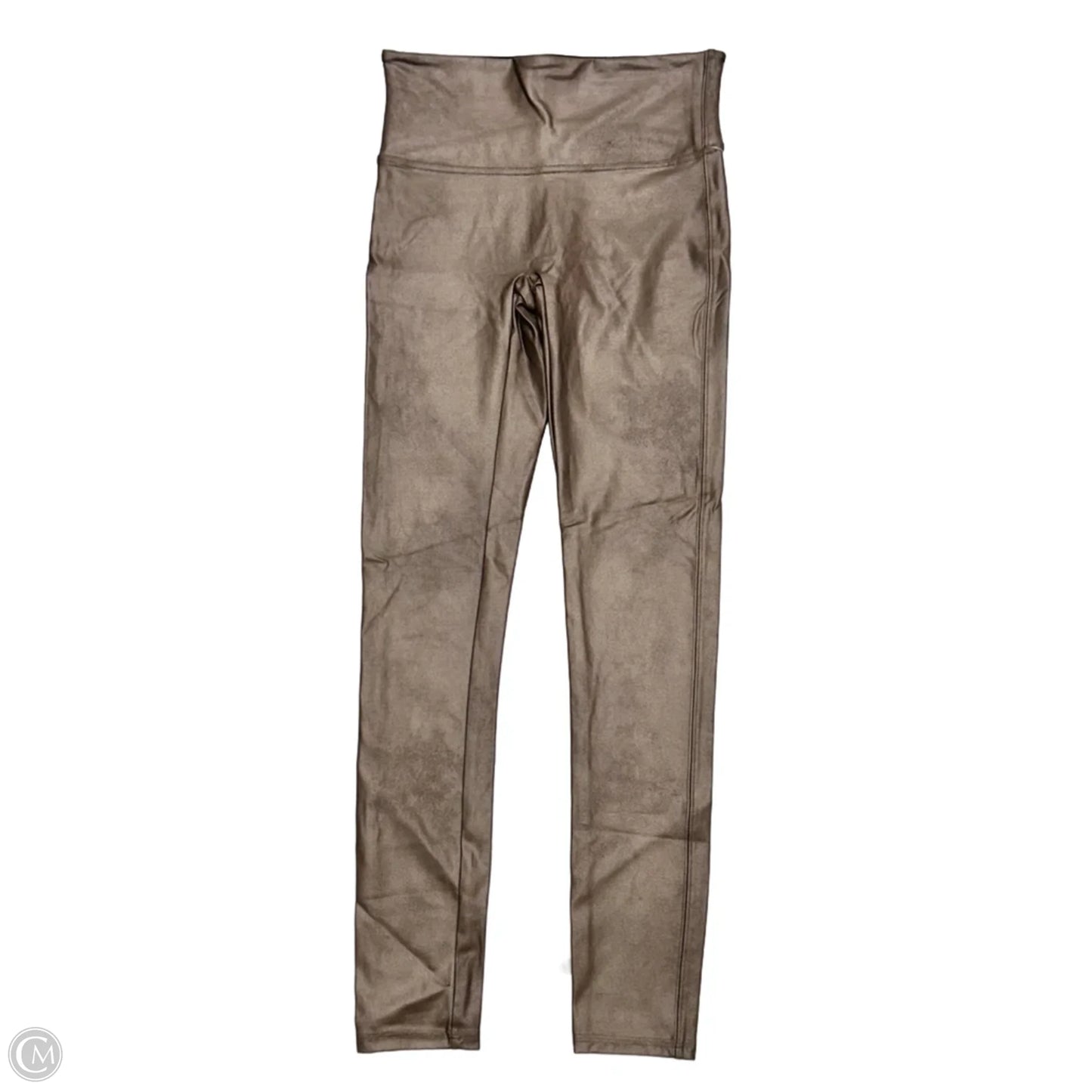 Athletic Leggings By Spanx In Brown, Size: M