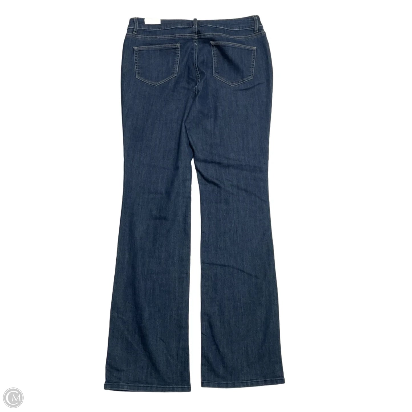 Jeans Boot Cut By Westport In Blue Denim, Size: 12
