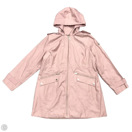 Coat Parka By Michael By Michael Kors In Pink, Size: L