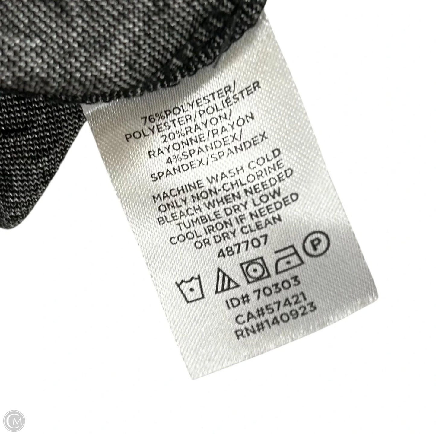 Skirt Midi By Loft In Black, Size: M