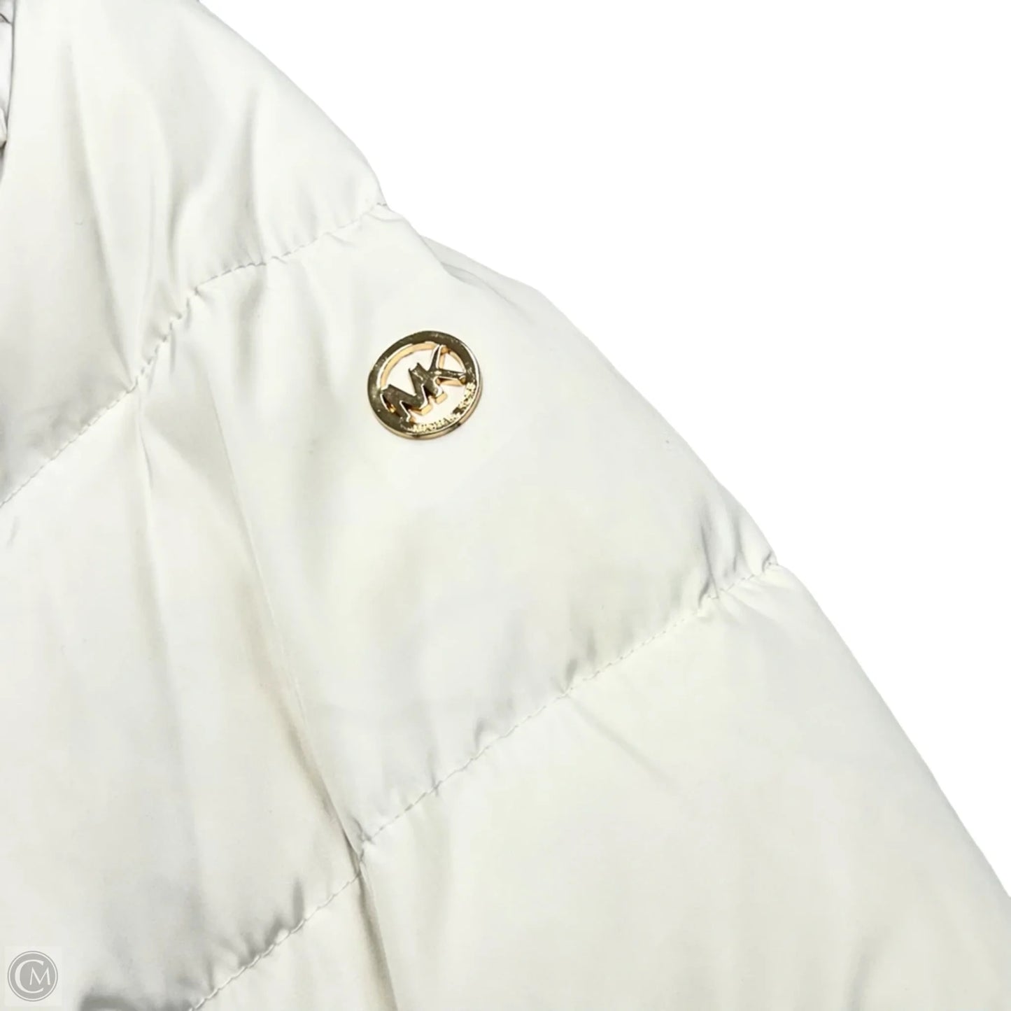 Coat Puffer & Quilted By Michael By Michael Kors In White, Size: M