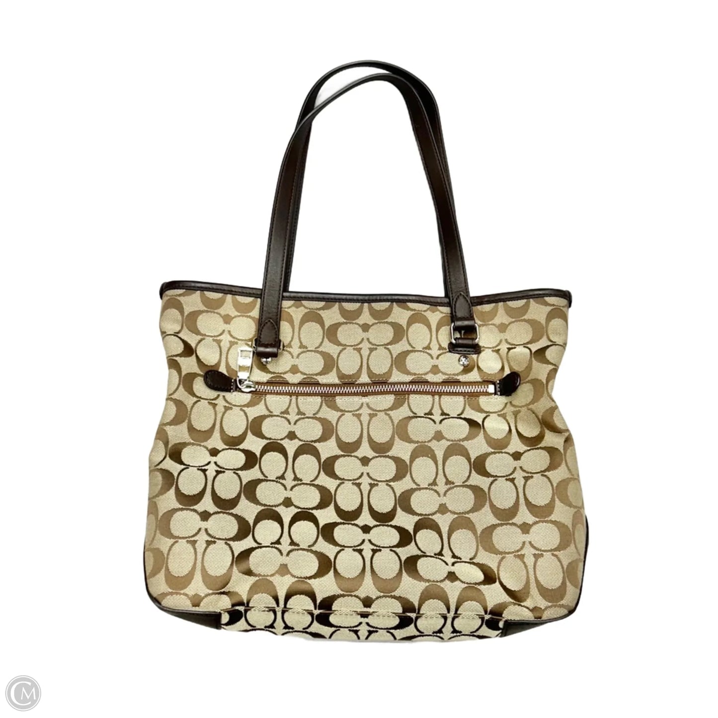 Tote Designer By Coach, Size: Medium