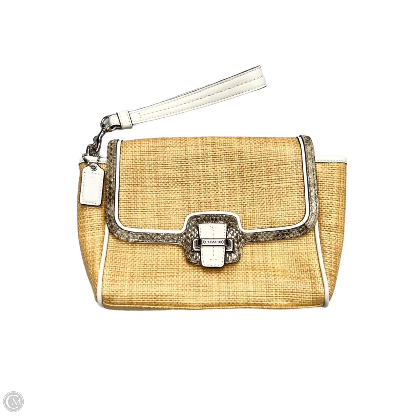 Wristlet Designer By Coach, Size: Medium