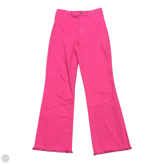 Jeans Designer By Alice + Olivia In Pink, Size: 4